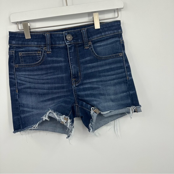 American Eagle Outfitters Hi Rise Shortie Shorts Size 4 Summer - Picture 3 of 7